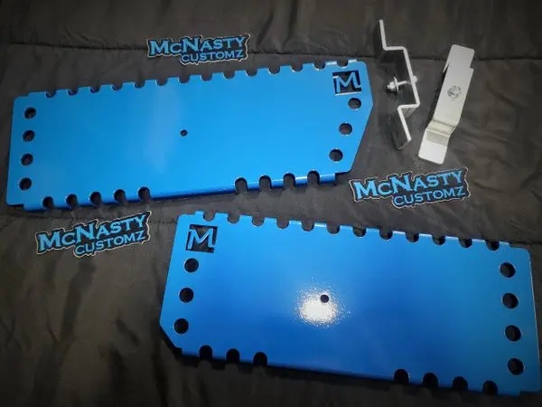 "Little Swampies" Polaris Rzr Floor Drain Kit 4 Door Rears 1