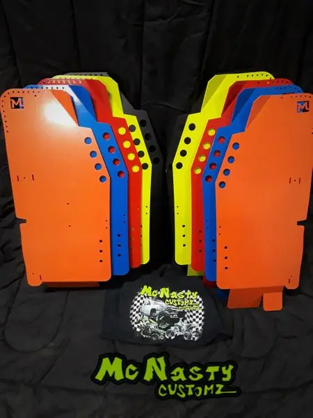 Polaris Rzr Rear Guards By Mcnasty 6