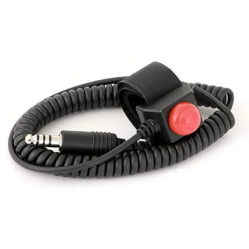 Velcro Mount Steering Wheel Push To Talk (Ptt) With Quick Disconnect For Intercoms For Intercoms By Rugged Radio 1