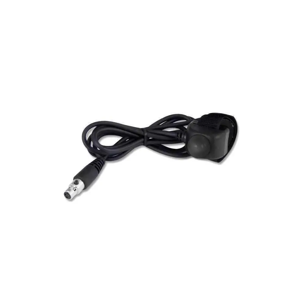 Velcro Mount Grab Bar Push To Talk (Ptt) With Straight Cord For Intercoms By Rugged Radio 1