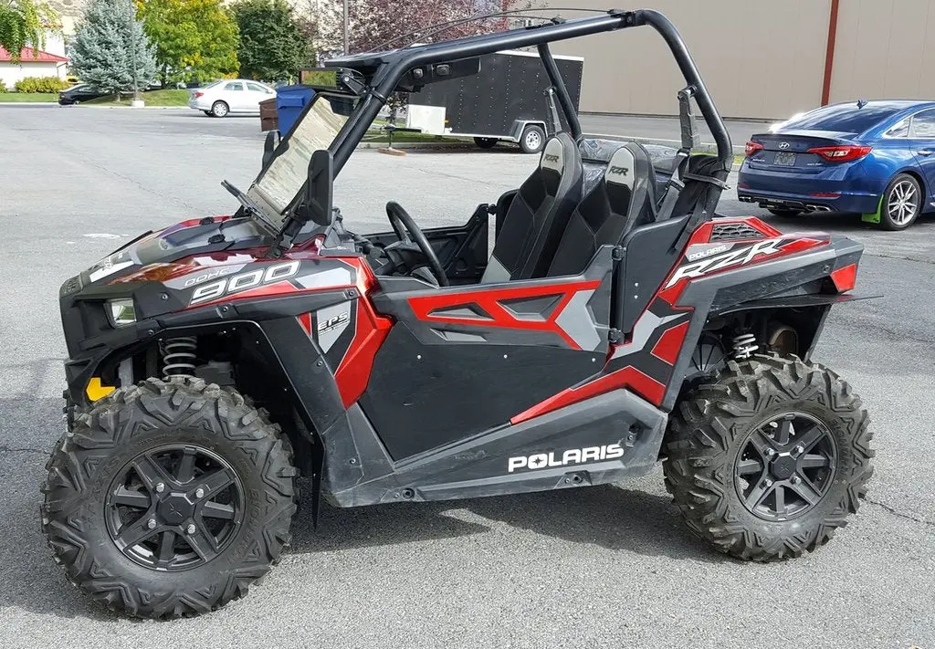 Polaris Rzr 900 Trail 2015+ Mud Flaps / Fender Extensions, Front & Rear By Rokblokz 1
