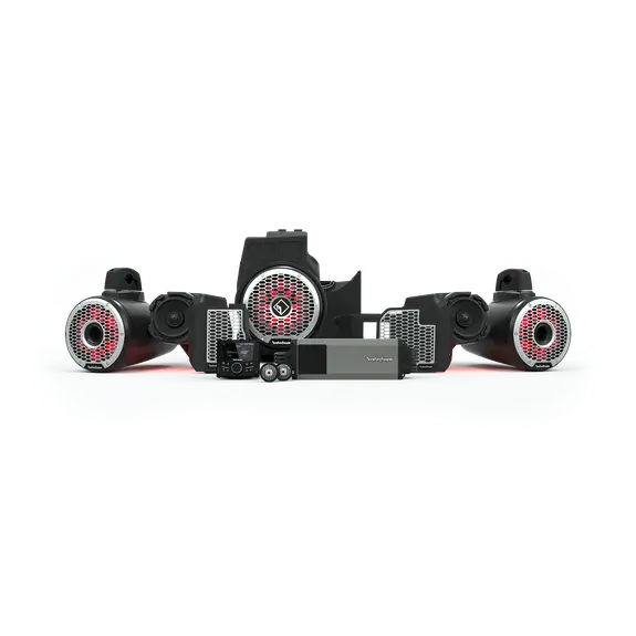 Rockford Fosgate 2019+ Stage 6 Audio System For Select Rzr Pro Xp, Pro R, And Turbo R Models 1