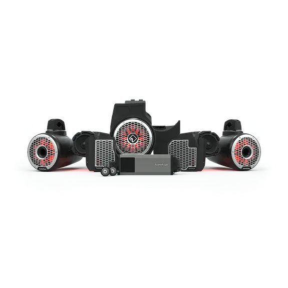 Rockford Fosgate 2019+ Stage 6 Audio System For Select Rzr Pro Xp, Pro R, And Turbo R Models With Ride Command 1