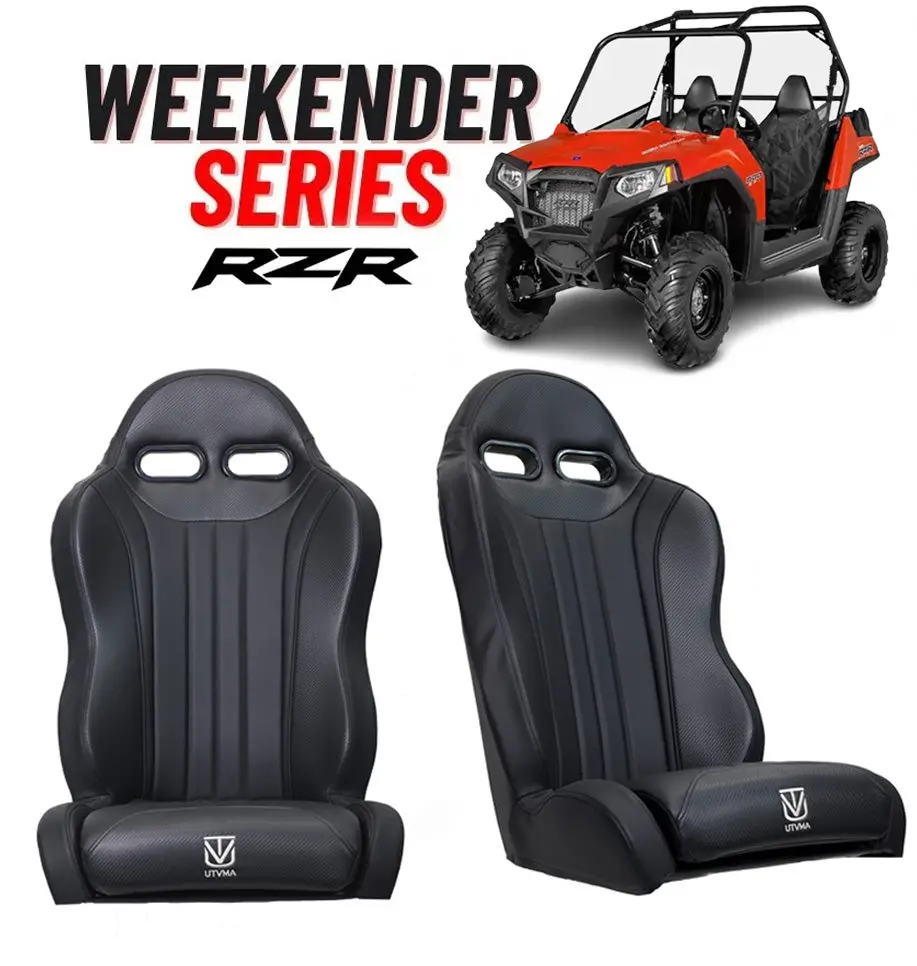 "Weekender" Series Pair Of Front Suspension Bucket Seats Rzr 800 (2008-2014) 1
