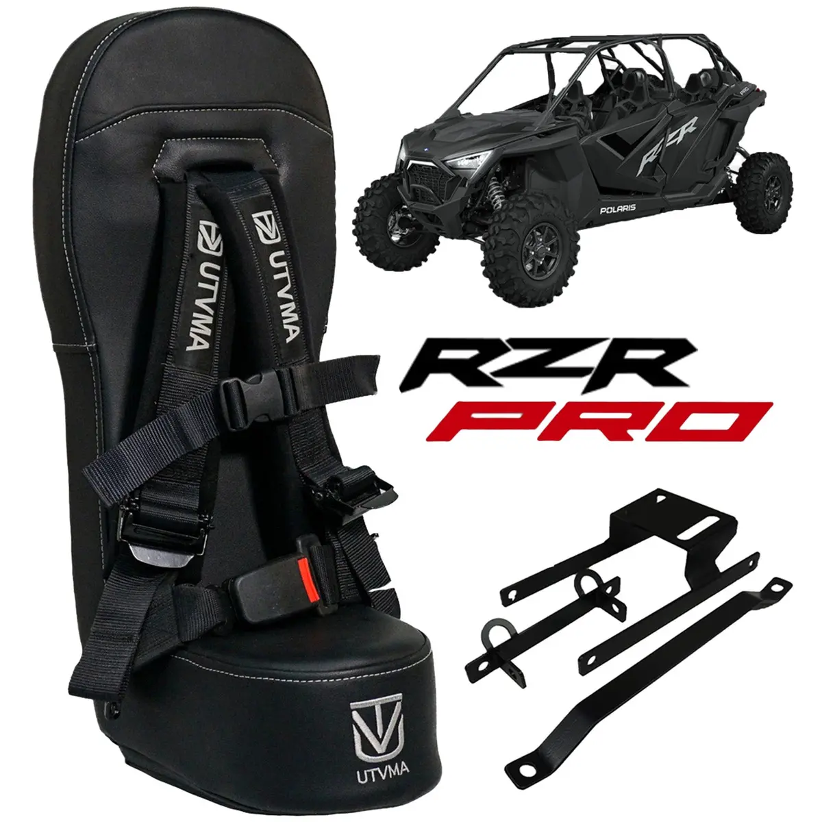 Rzr 4 Pro Rear Bump Seat (2020-2025) 1
