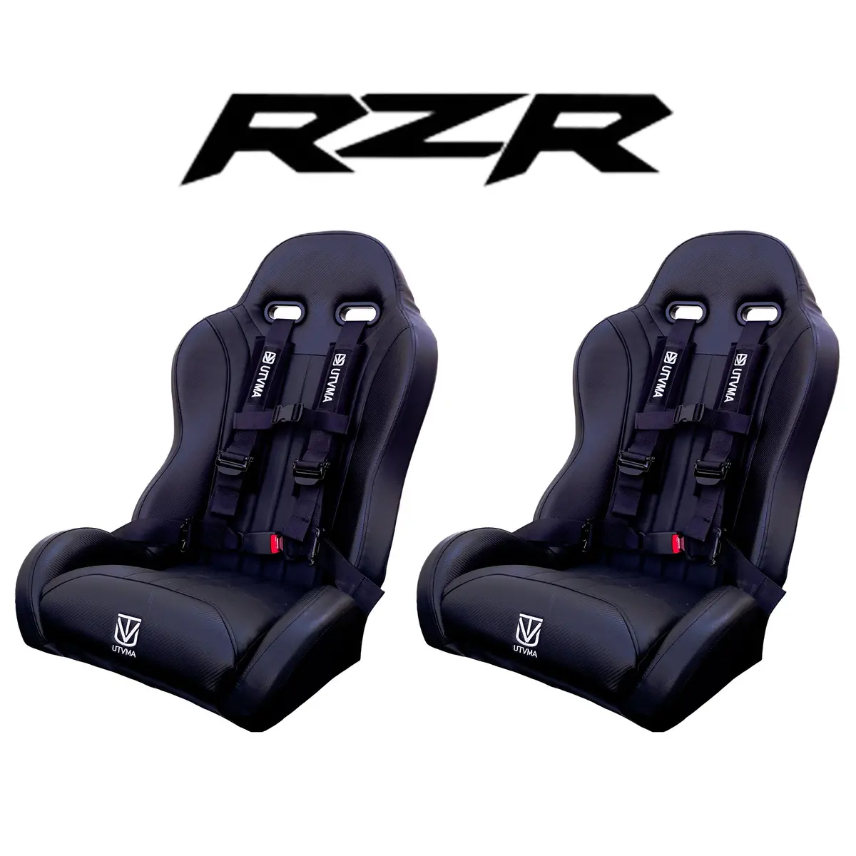 Rzr 900 Front Suspension Bucket Seats Set Of 2 (2011-2023) 1