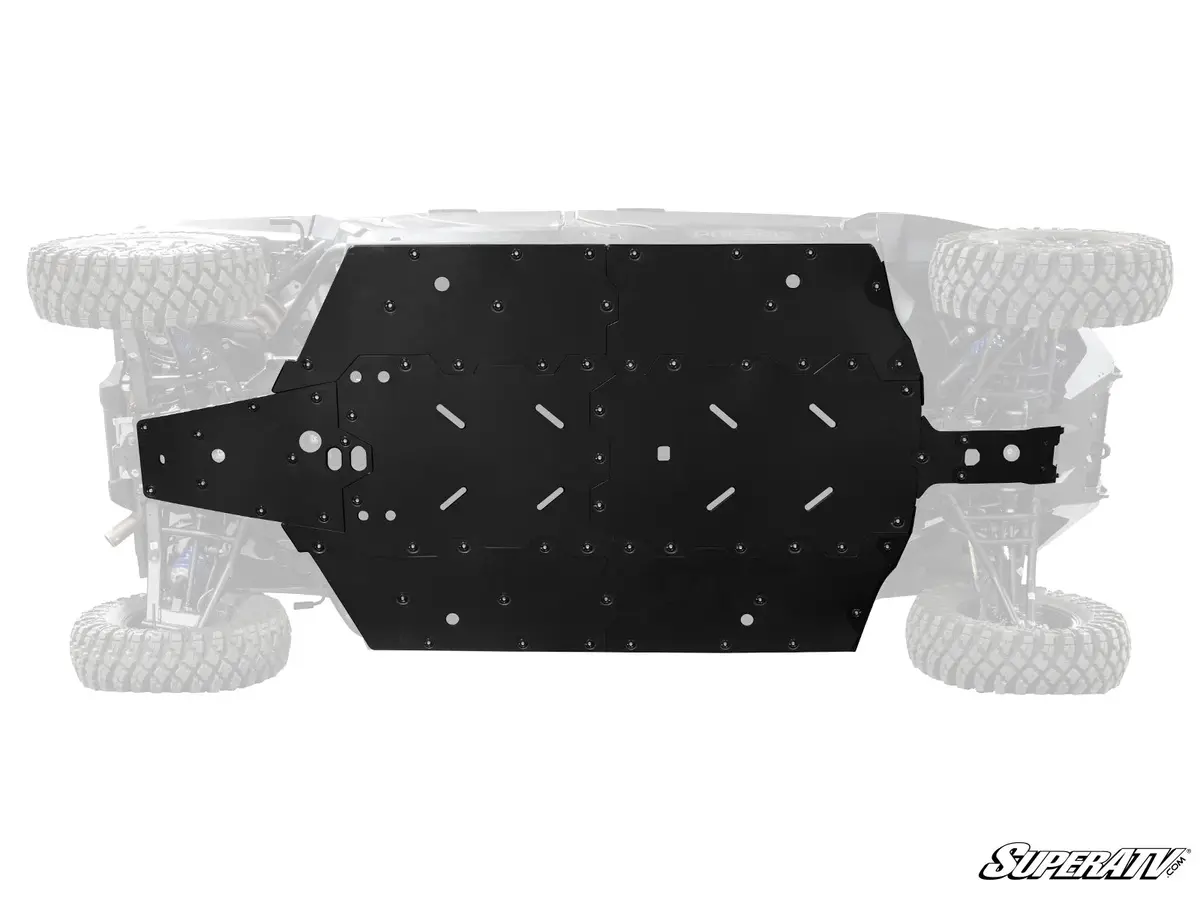 Superatv Polaris Xpedition 5 Full Skid Plate 1
