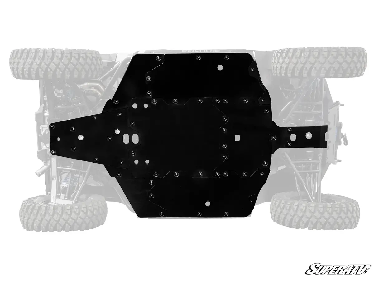 Superatv Polaris Xpedition Full Skid Plate 1