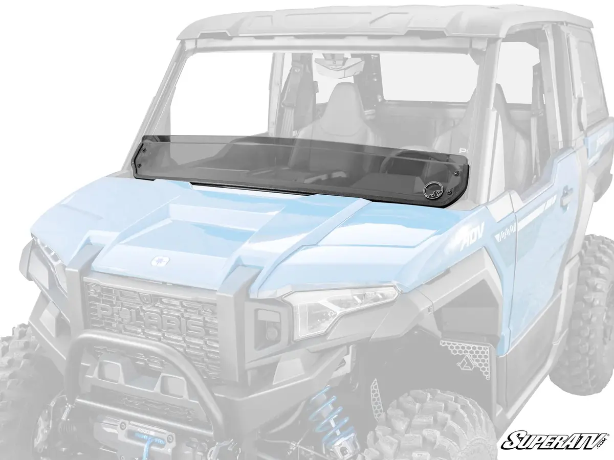 Superatv Polaris Xpedition Half Windshield 1