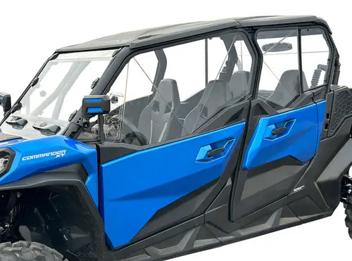 Sport Concept Manufacturing Can Am Maverick Sport Max Venting Polycarbonate Upper Doors Kit 1