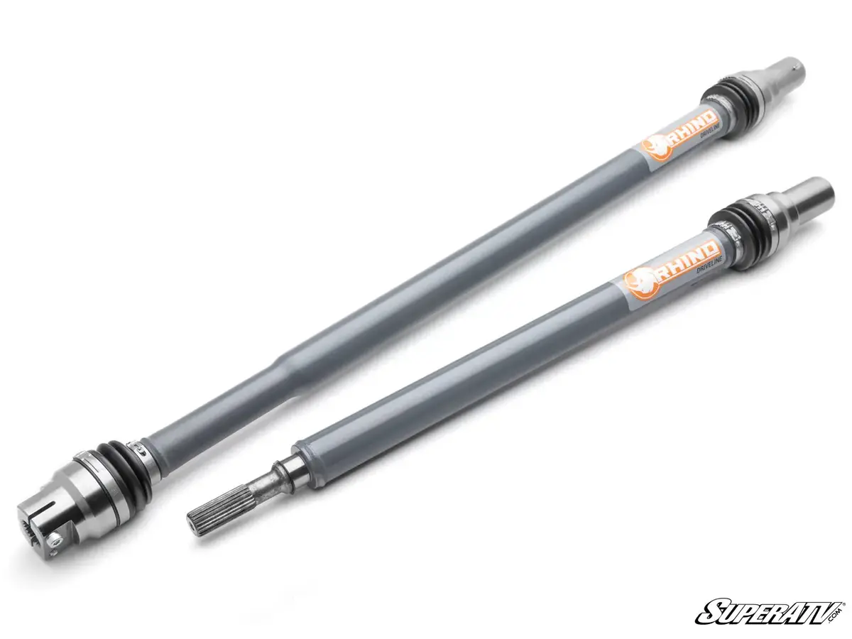 Superatv Polaris Rzr Turbo R Heavy-Duty Prop Shaft—Rhino Driveline 1