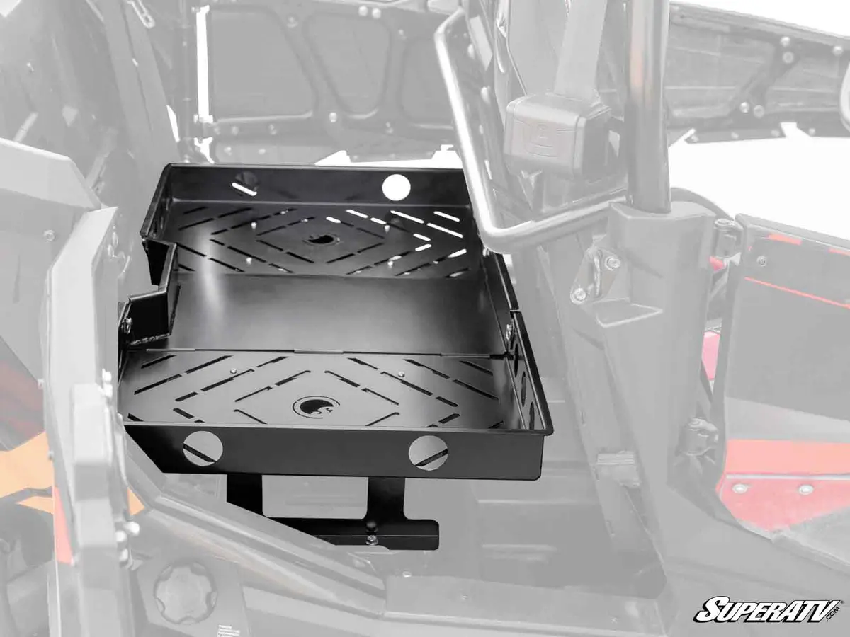 Superatv Polaris Rzr Xp 4 Turbo S Rear Seat Cargo Rack 1