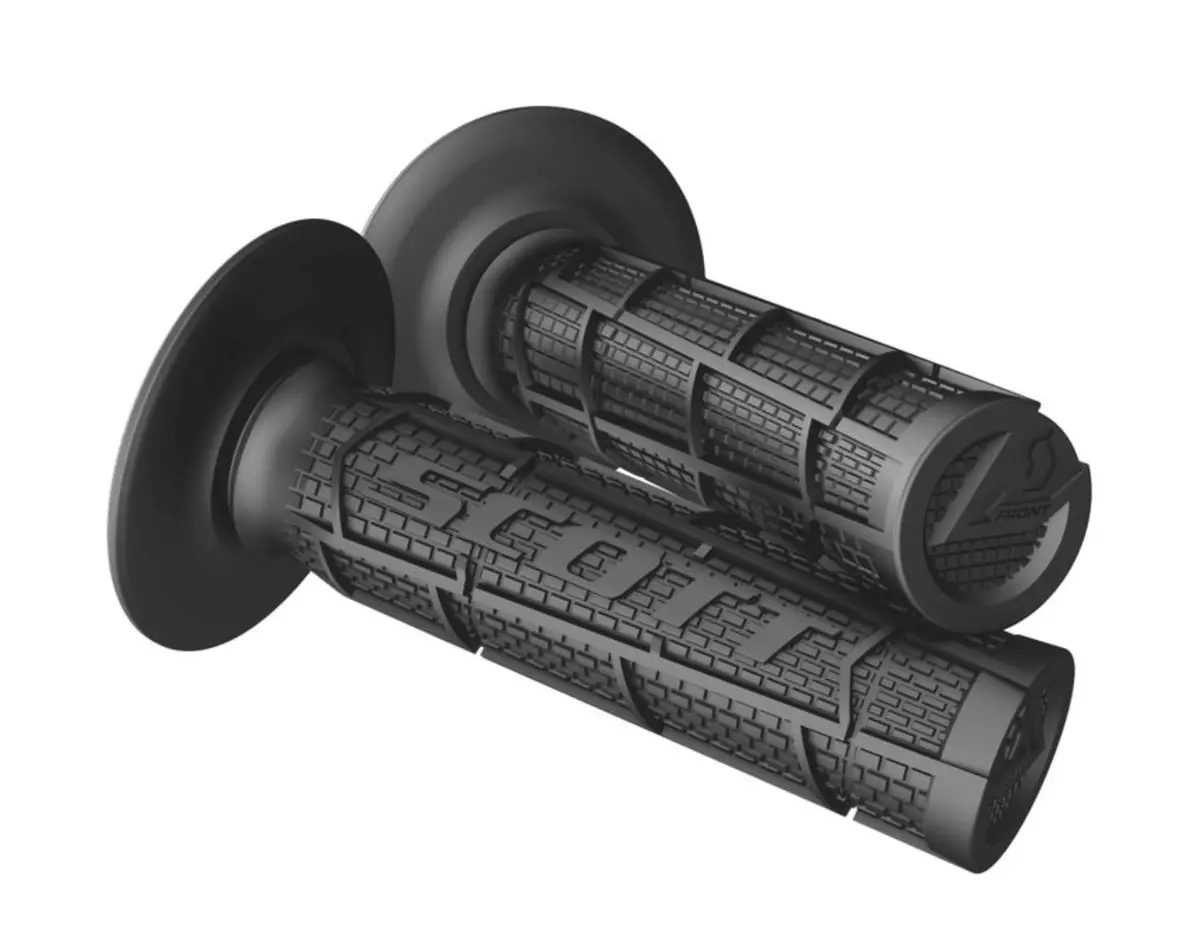 Scott Radial Full Waffle Grips Black 7/8" 1