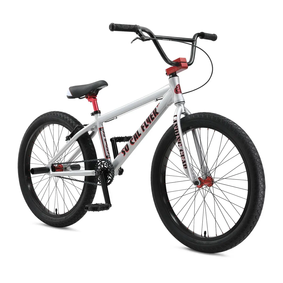 Se So Cal Flyer 24" Bmx, Iced Out Silver 1