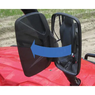 Utv Side View Mirror Kit For Polaris By Seizmik 1