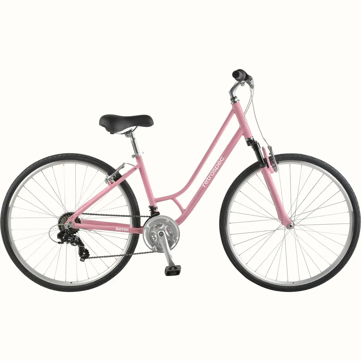 Retrospec Barron Comfort, Step Thru, 21 Speed Hybrid Bike 1