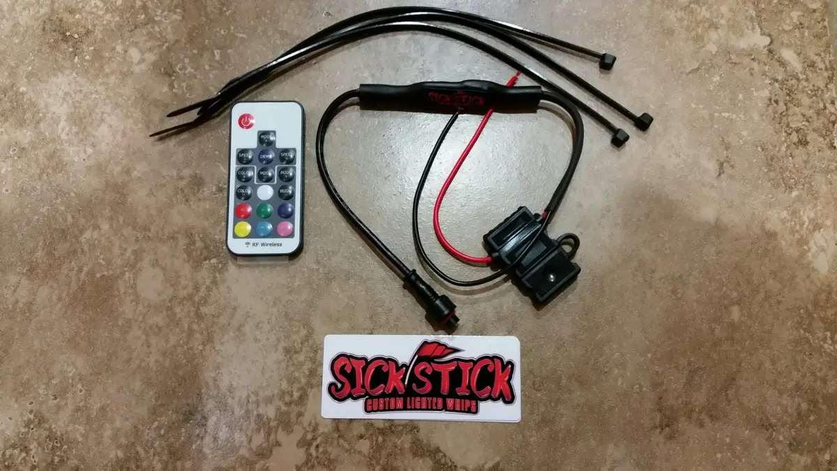 Replacement Voodoo Black Whip Remote 1