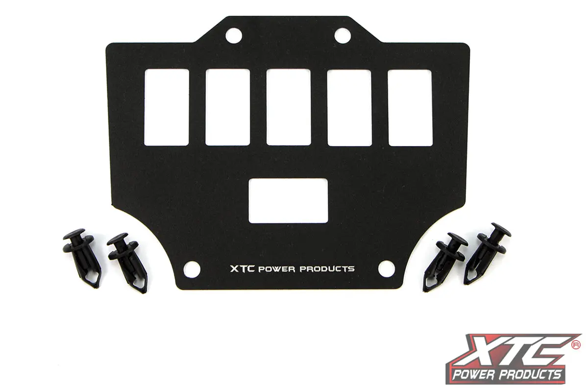 Xtc Honda Talon Center Console 6 Switch Plate 1