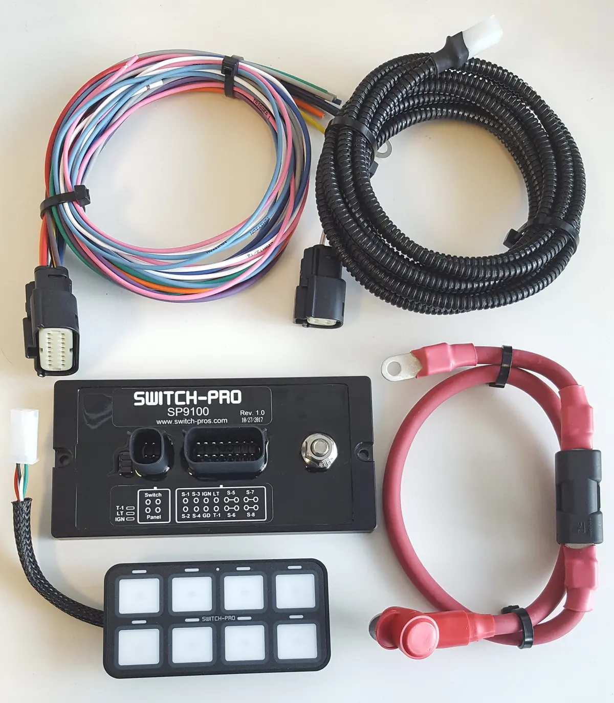 Switch-Pros Sp-9100 Bezel Style 8-Switch Panel Power System 1