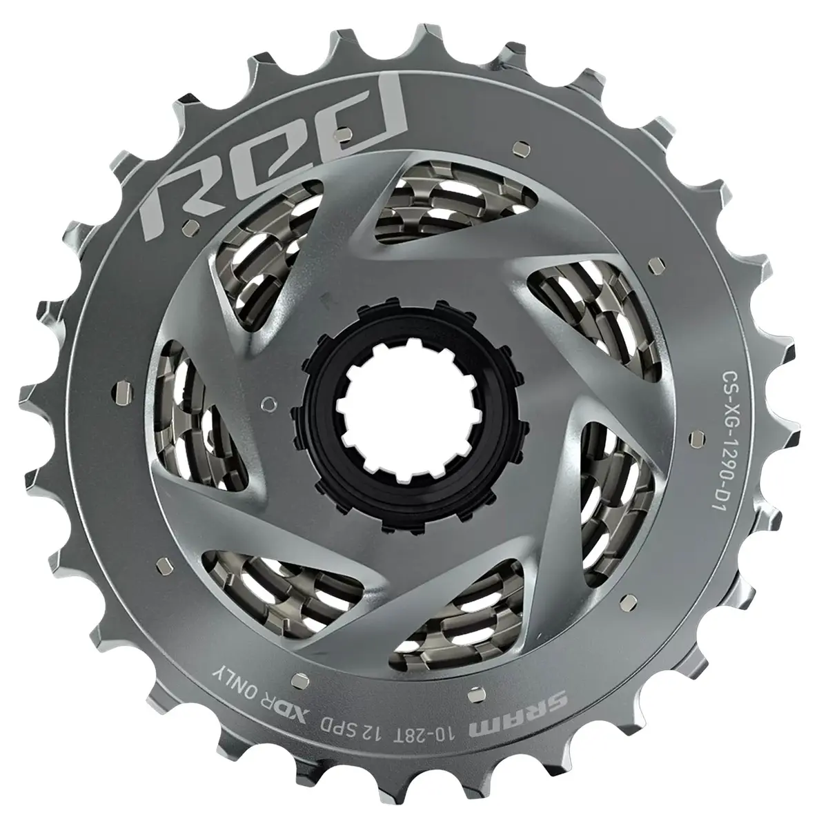 Sram Red Xg-1290-D1 Silver, 12 Speed, 10-33 Tooth 1