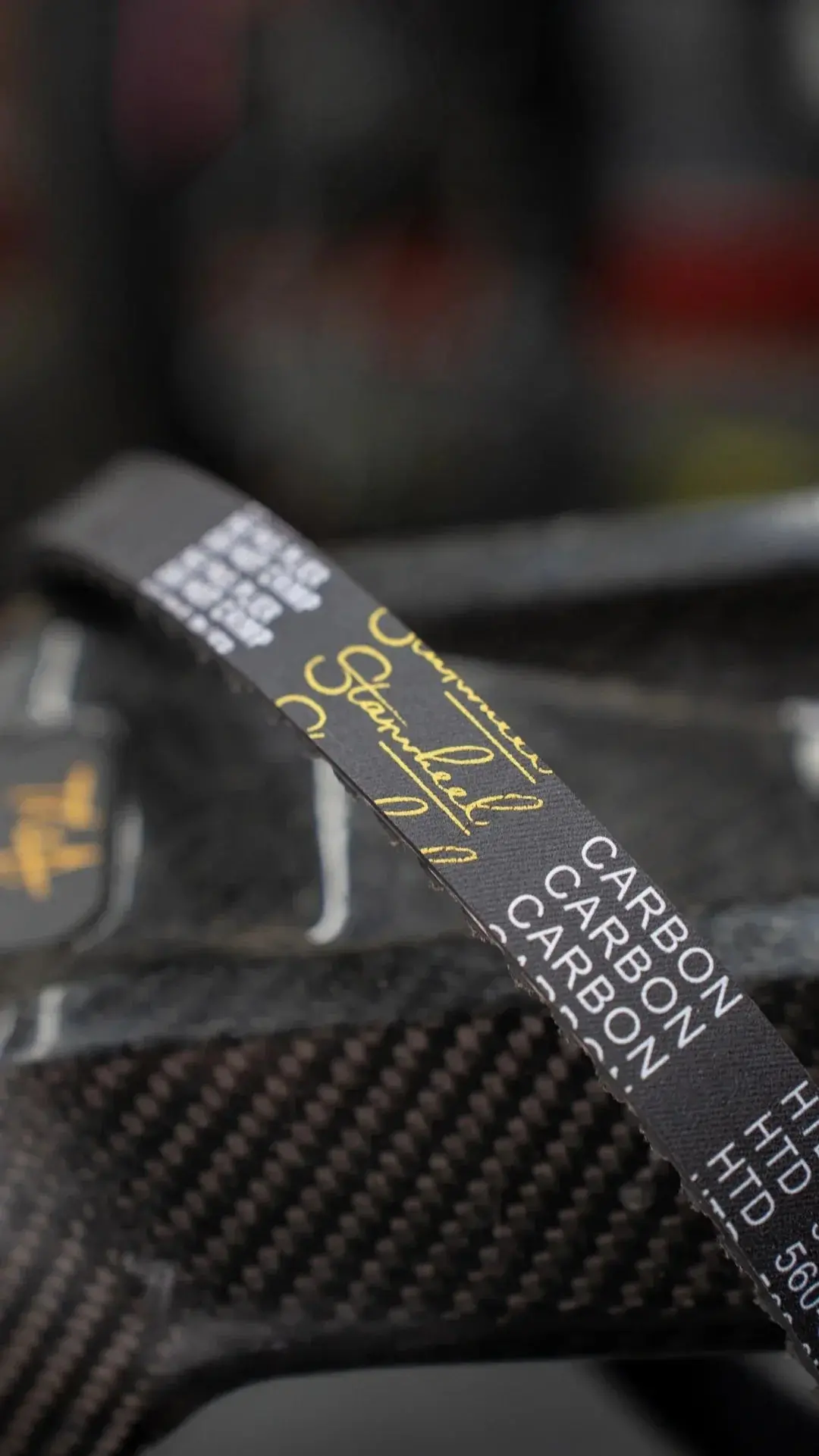 Starwheel Gold Label Carbon Belt - Light Emoto 1