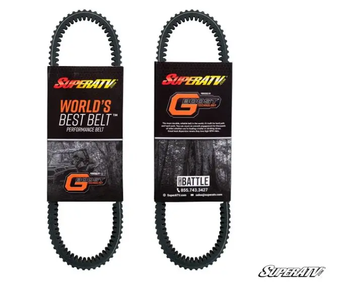Superatv Can-Am Maverick X3 Heavy-Duty Gboost Drive Belts 6
