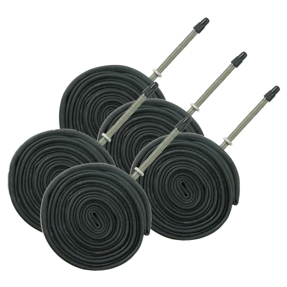 Sunchase Tubes Road 80Mm Presta Valve, 700 X 23/25 - 5 Tubes 1