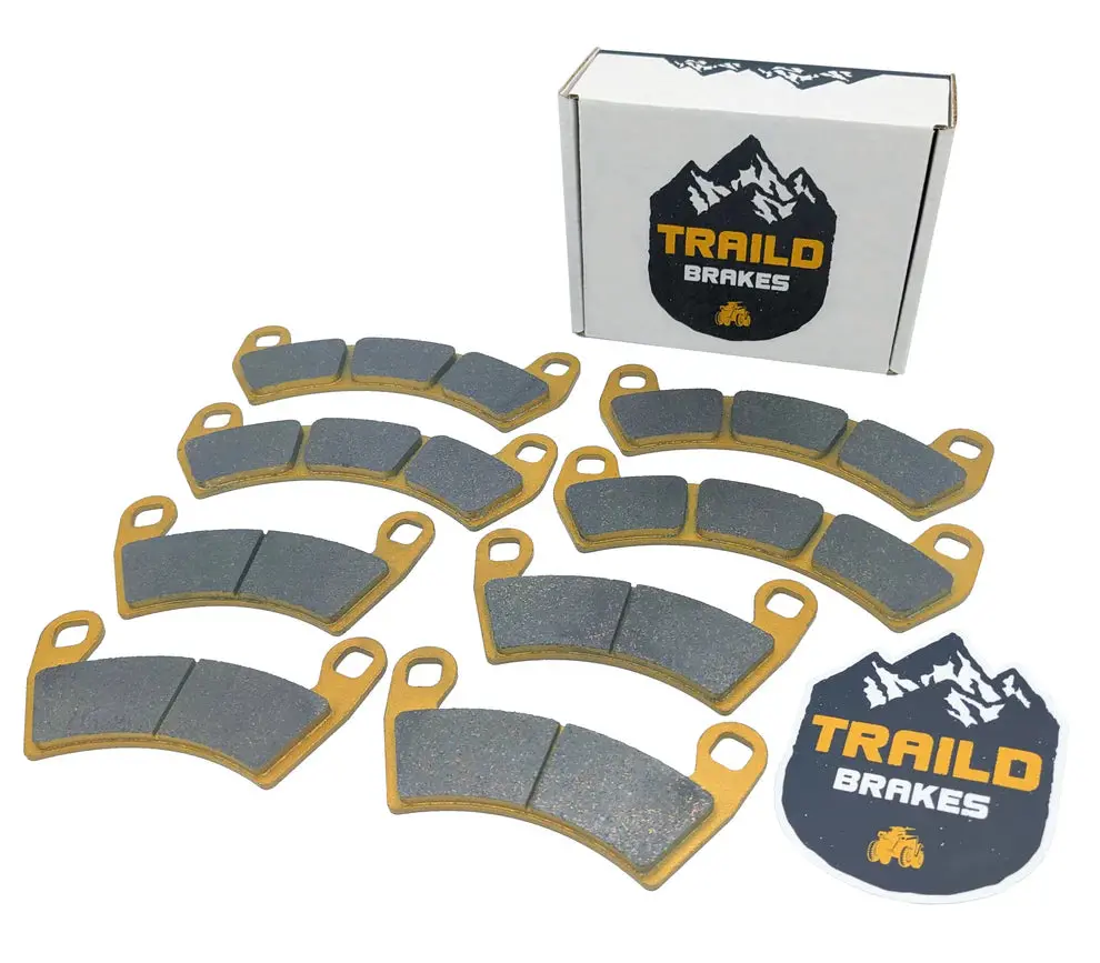 Traild  Polaris Rzr Xp Turbo/Xp 4 Turbo/Pro Xp/Pro Xp 4/Turbo S 2016-2025 Ceramic Brake Pad Set 1