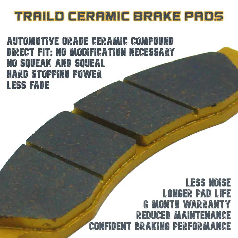 Traild Polaris Rzr 200 2021-2024 Ceramic Brake Pad Set 2