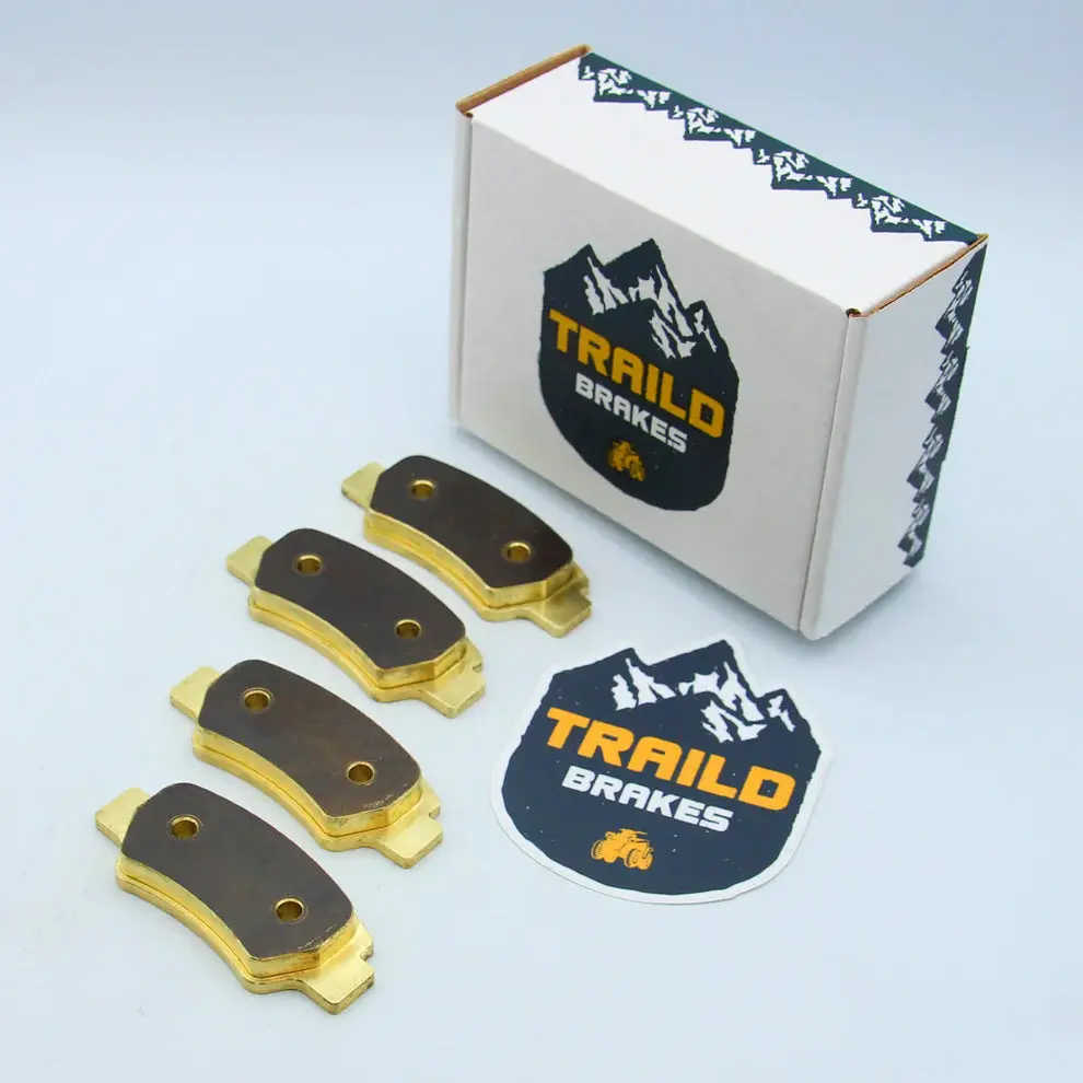 Traild Cf Moto Uforce 500/600/800/1000 2018-2026 Brass Brake Pad Set 2