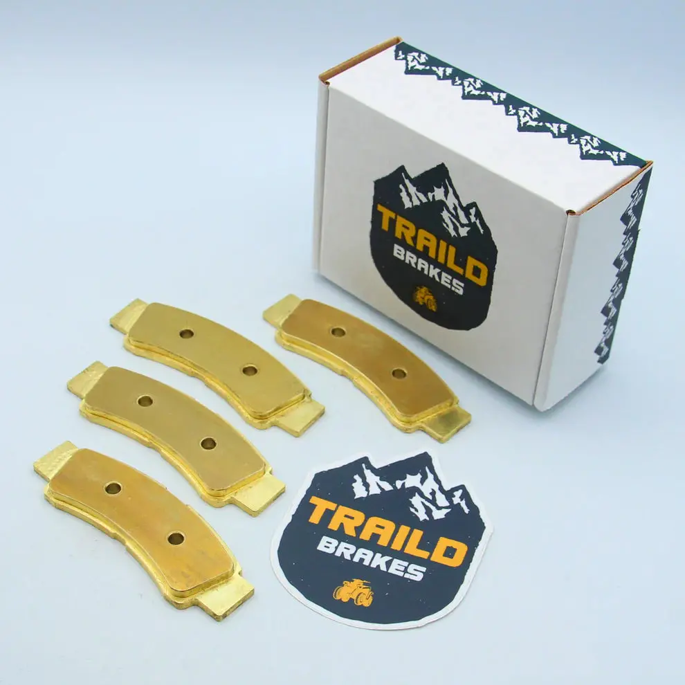 Traild Kawasaki Krx/Krx4 1000 2020-2026 Brass Brake Pad Set 2