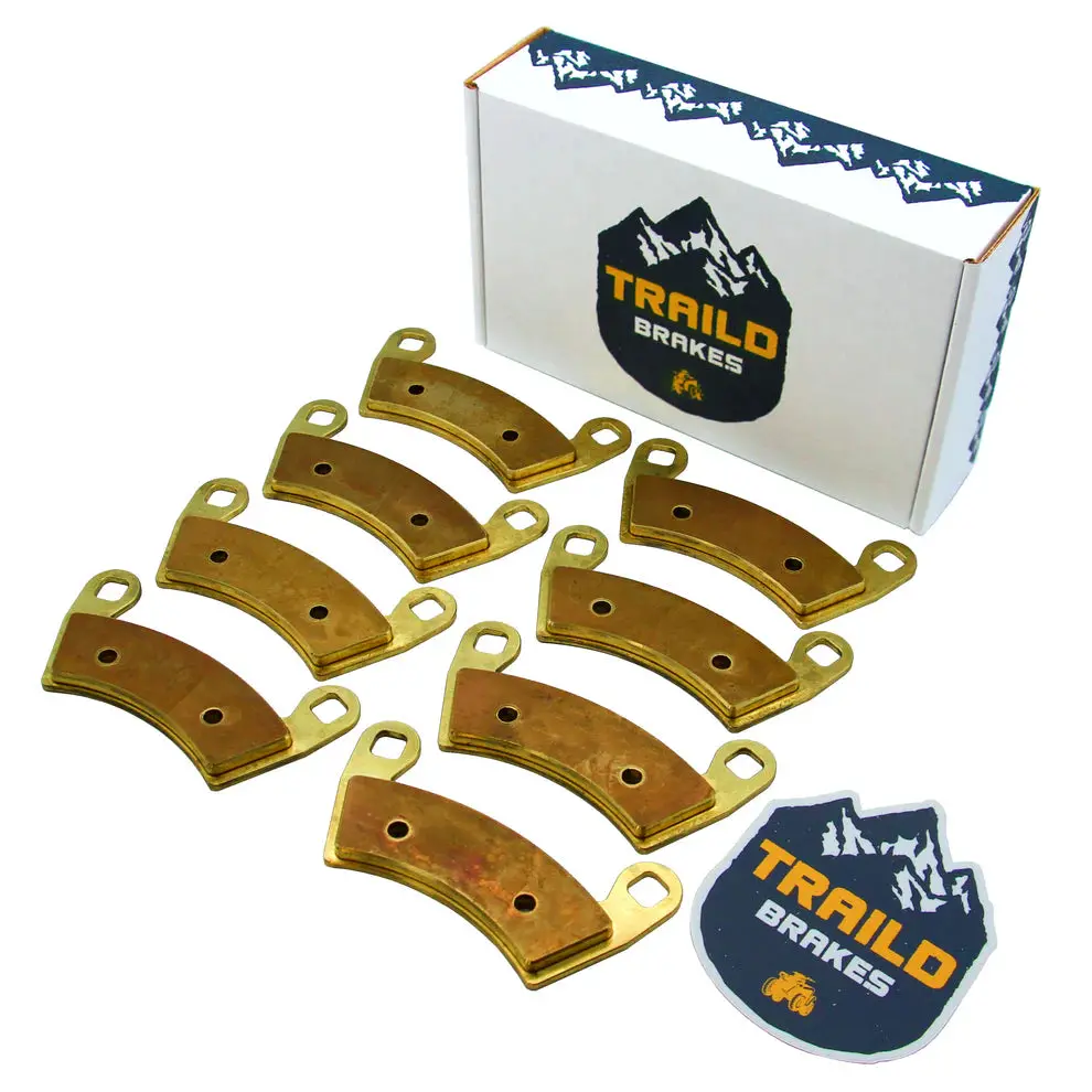 Traild Polaris Ranger Crew 570/700/800/900/Xp 1000/Diesel 2008-2024 Brass Brake Pad Set 2