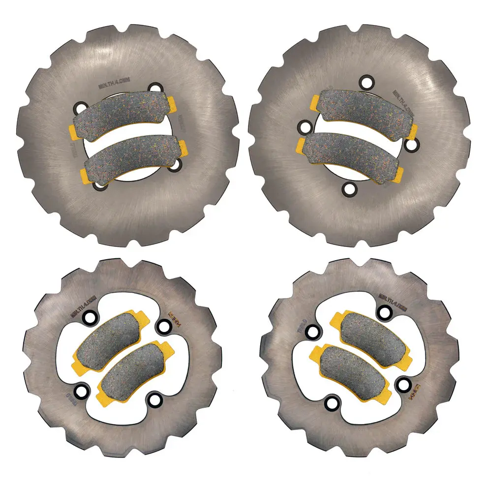 Traild  Cfmoto Uforce 1000 Xl/800 Xl (6-Seater) 2022-2025 Ridge Rider Rotor And Pad Kit 1