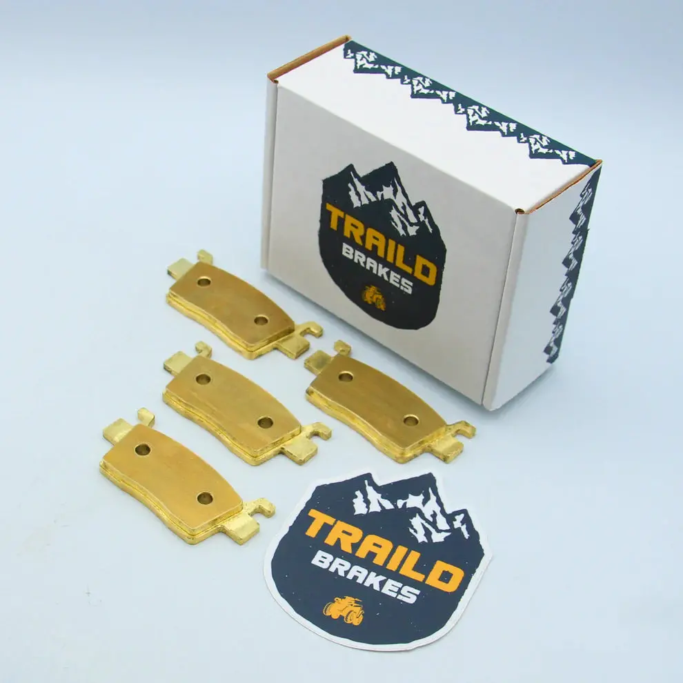 Traild Kawasaki Krx/Krx4 1000 2020-2026 Brass Brake Pad Set 3