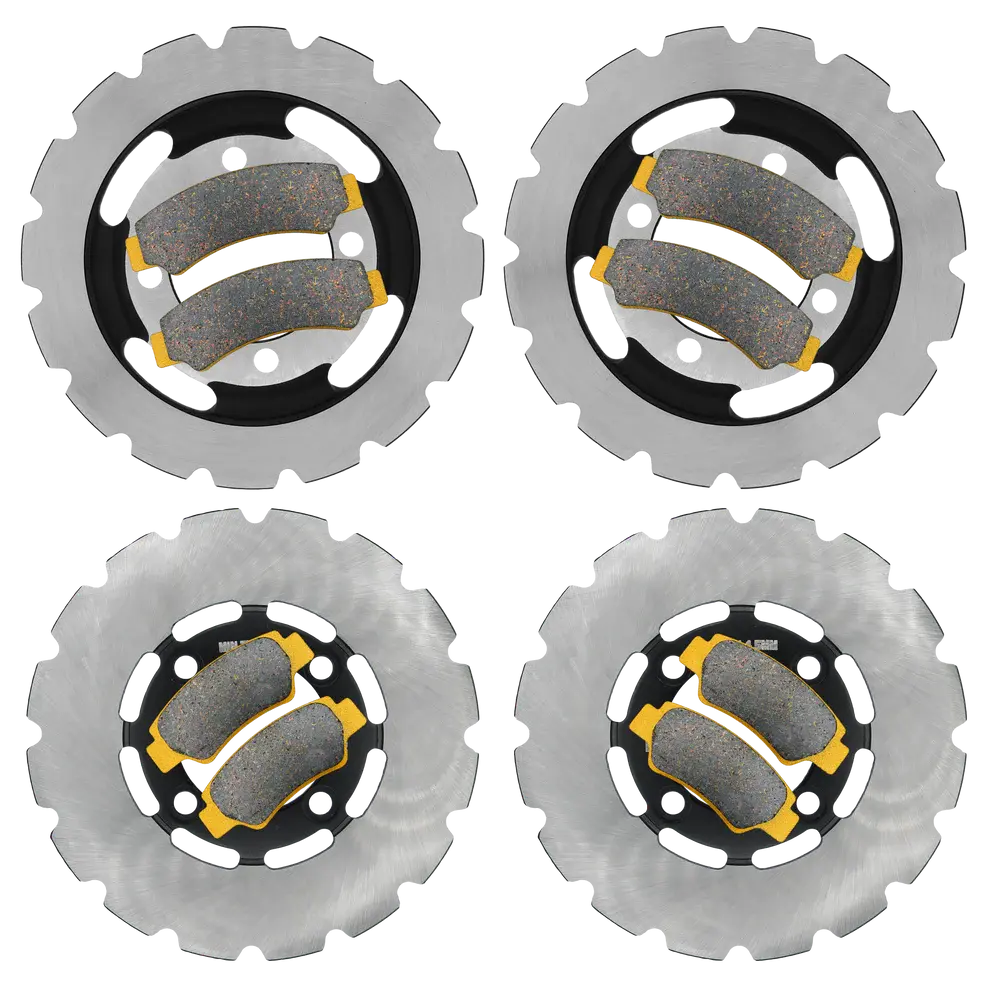 Traild  Cfmoto Uforce 500/800 2018-2022 Ridge Rider Rotor And Brake Pad Kit 1