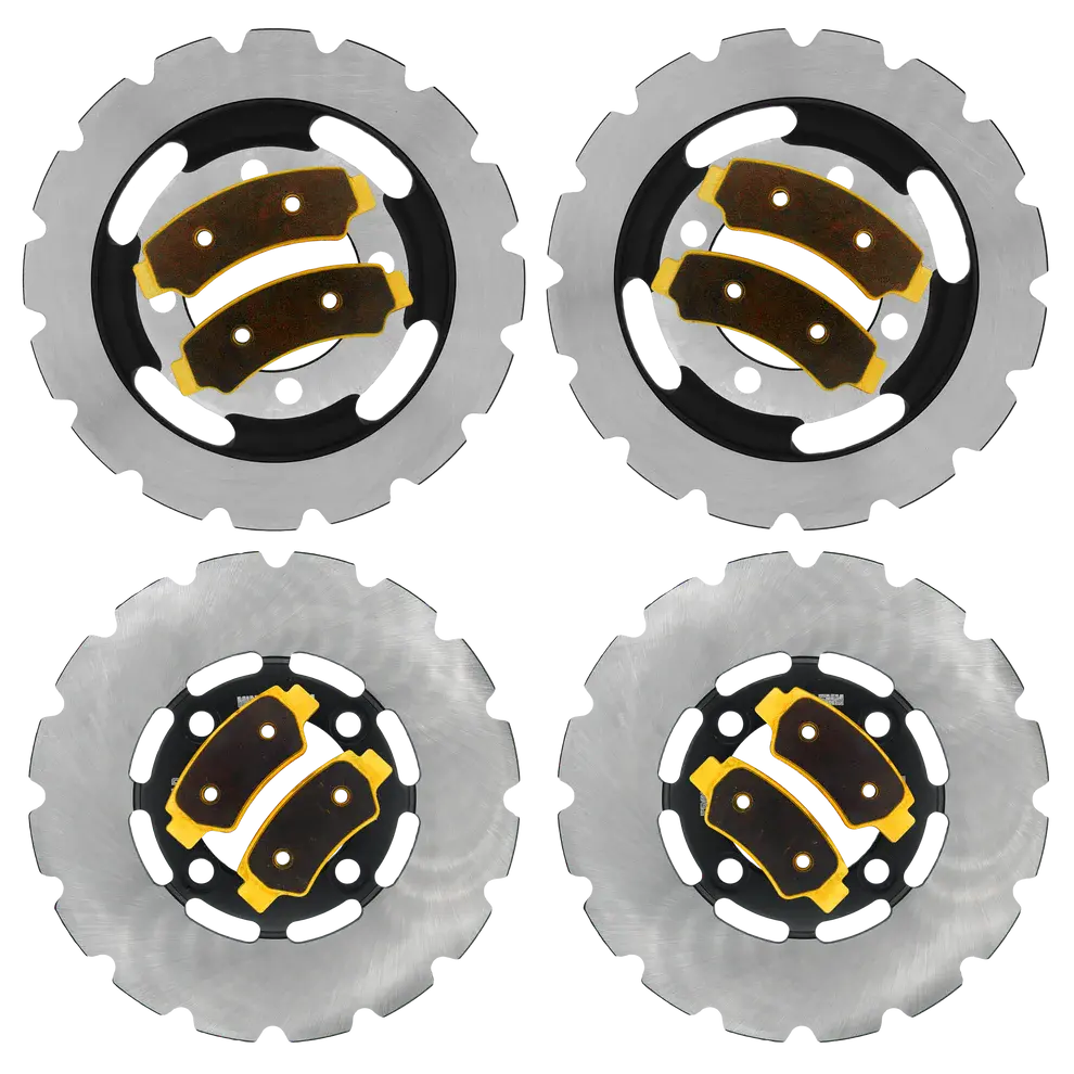 Traild Cfmoto Uforce 500/800 2018-2022 Ridge Rider Rotor And Brake Pad Kit 2