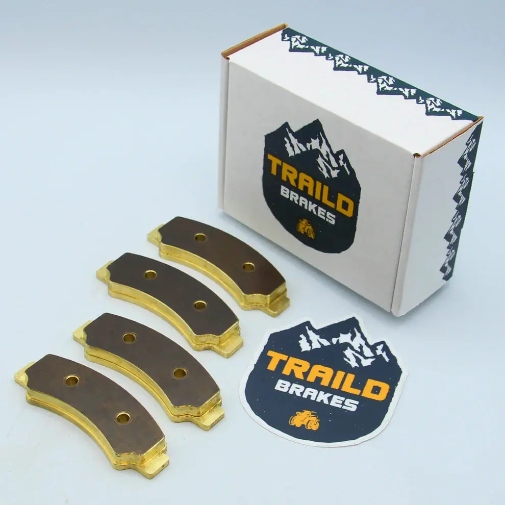 Traild Cf Moto Uforce 500/600/800/1000 2018-2026 Brass Brake Pad Set 3