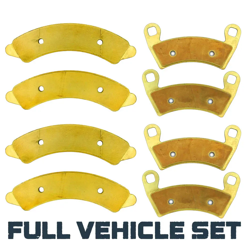 Traild  Polaris Rzr Pro R/Pro R 4/Turbo R/Turbo R 4/Xp 4 Turbo S 2019-2025 Brass Brake Pad Set 1