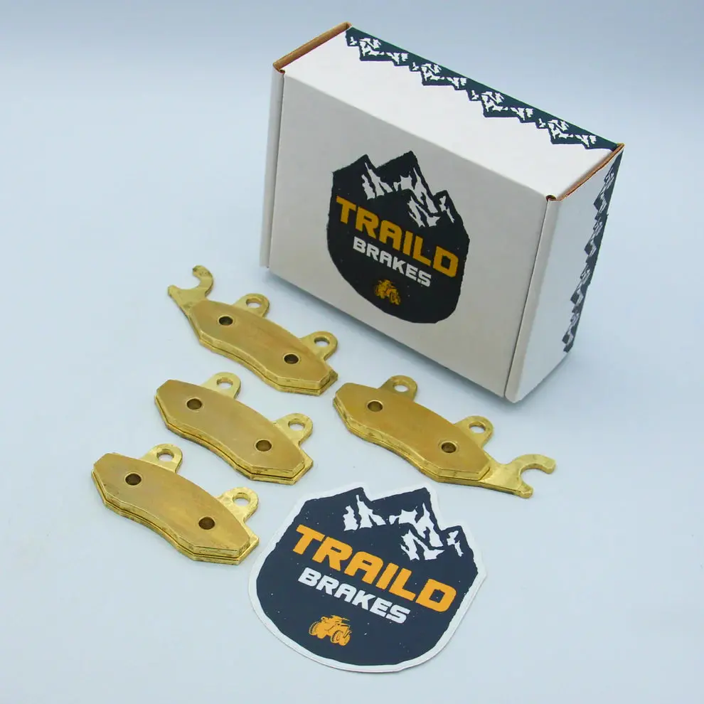 Traild  Kawasaki Teryx/Teryx4 750/800 2008-2024 Front Brass Brake Pad Set 1