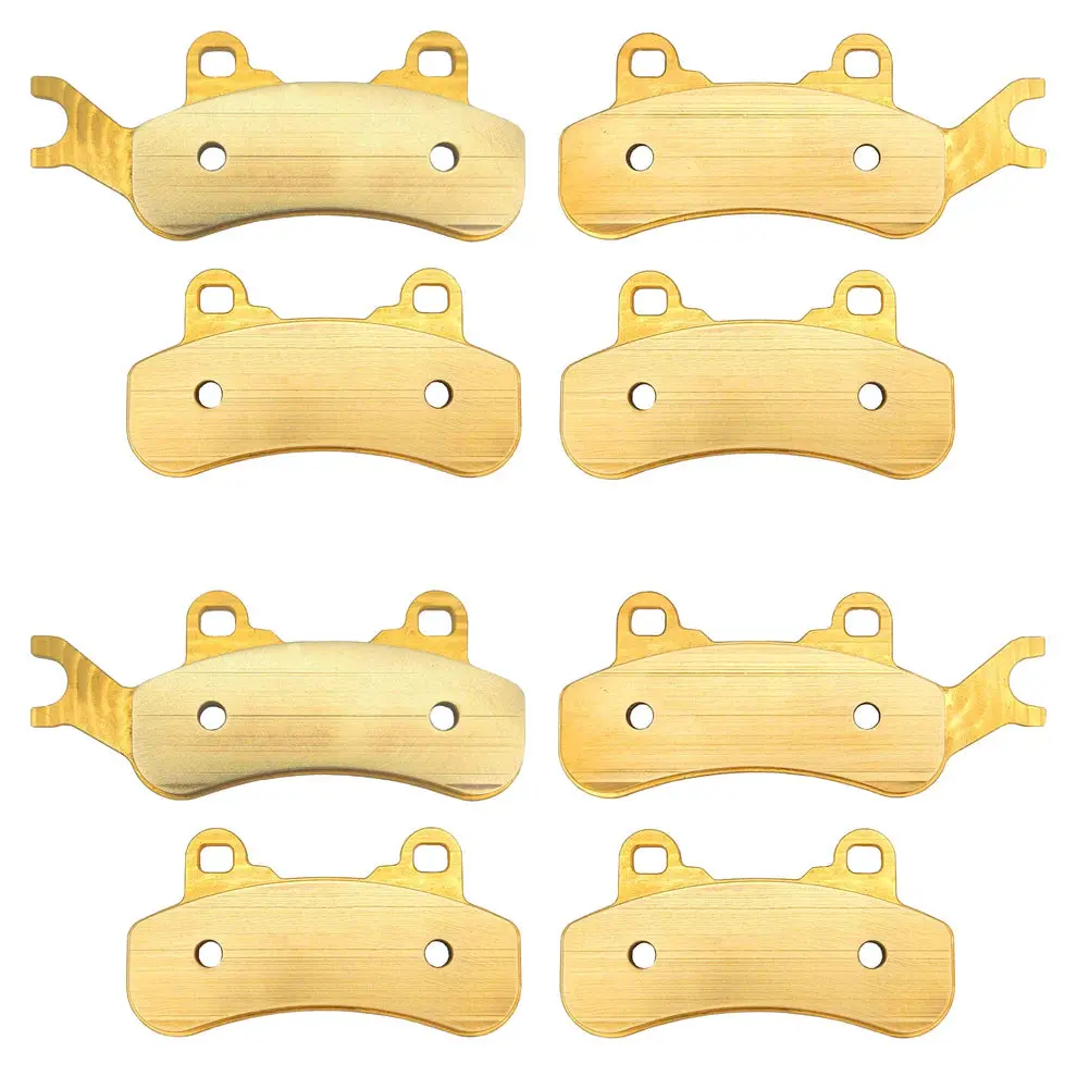 Traild Can-Am Defender Max Hd7 Hd8 Hd9 Hd10 Hd11 6X6 & Pro 2017-2026 Front & Rear Brass Brake Pad Set 2