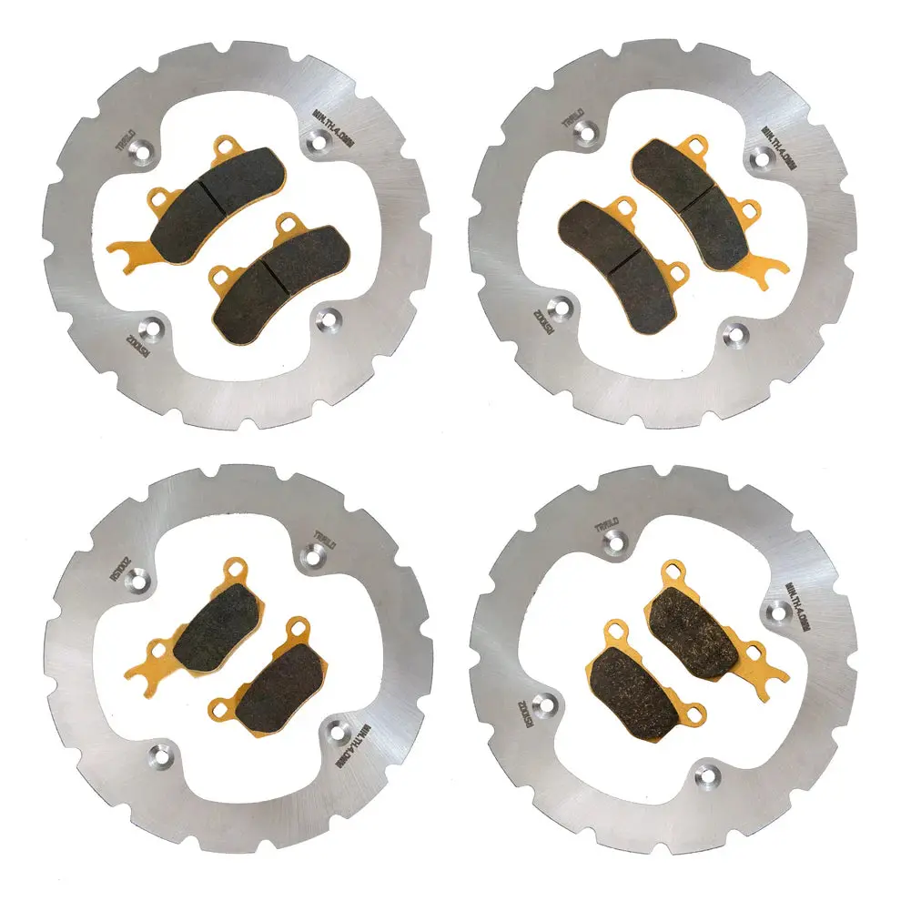 Traild  Can-Am Defender Hd10/Hd9/Hd8/Hd7/Hd5 2016-2024 Ridge Rider Rotor And Pad Kit 1