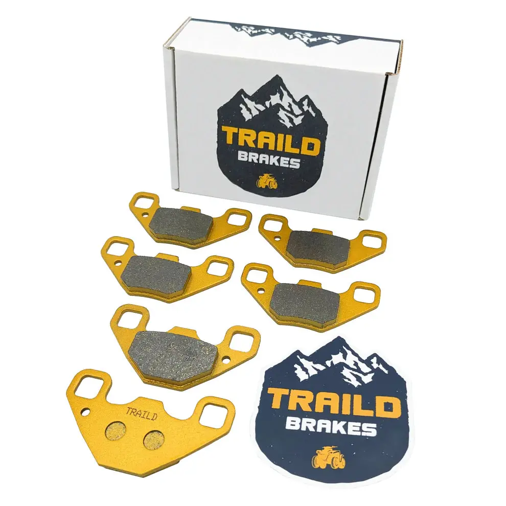 Traild  Polaris Rzr 170 2009-2016 Ceramic Brake Pad Set 1