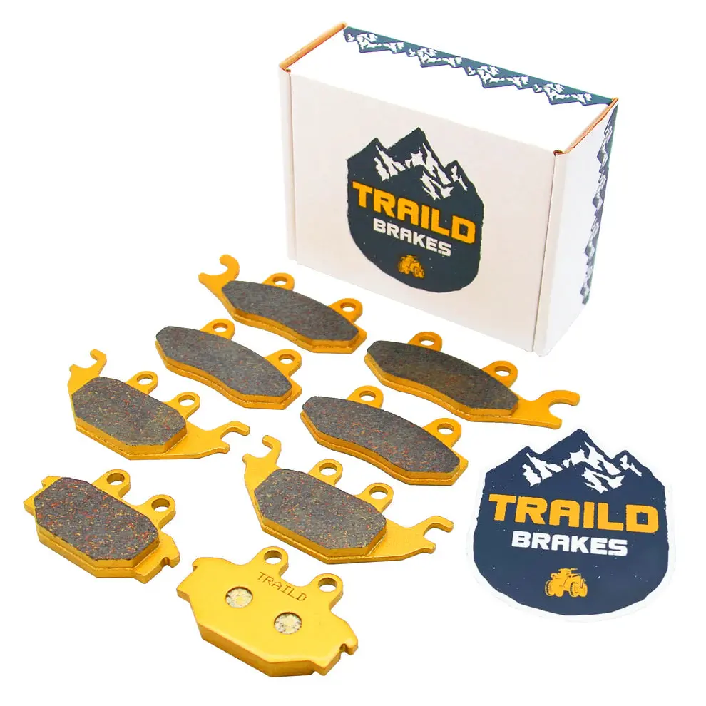 Traild  Kawasaki Mule Pro Dx/Dtx/Fx/Fxt/Fxr 2015-2026 Ceramic Brake Pad Set 1