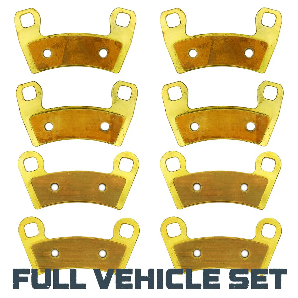 Traild  Polaris Rzr Trail/S 1000/Trail S 1000/S 900/Trail S 900/900/Sport 2014-2025 Brass Brake Pad Set 1