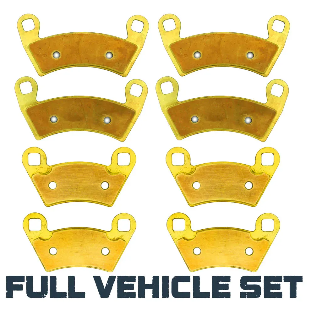 Traild  Polaris Rzr 4 800/Rzr Xp 900 2010-2014 Brass Brake Pad Set 1