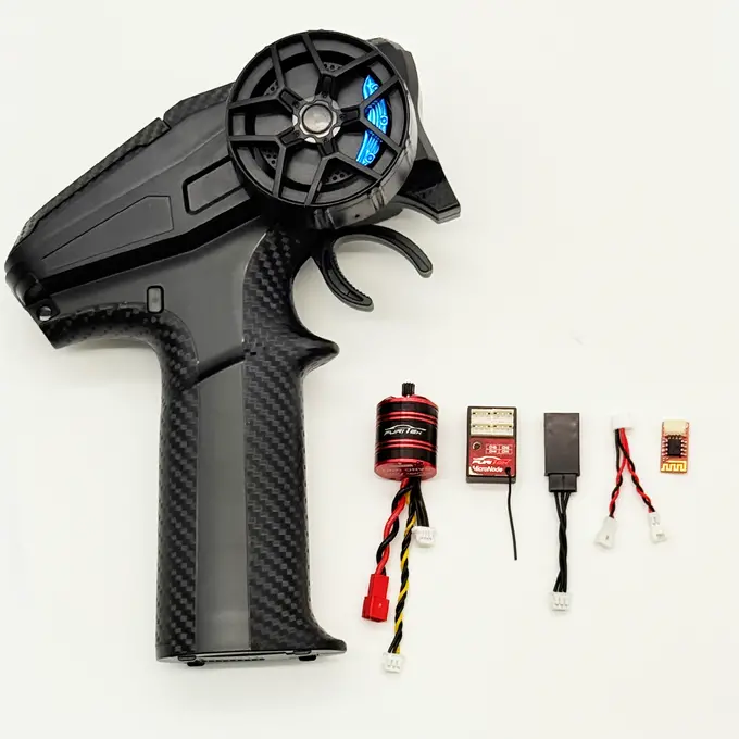 Furitek Nano Unity Speed Control System (2-In-1 Foc Esc & Motor + Gripor V2 Tx/Rx) For Axial Scx30 1