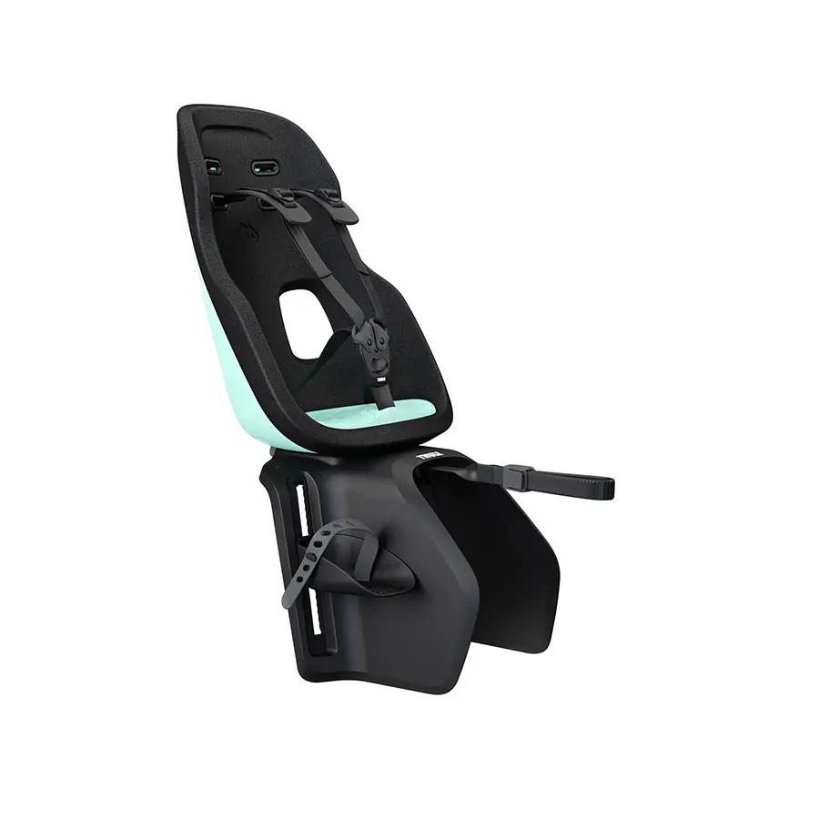 Thule, Yepp Nexxt2 Maxi Rack Mount, Baby Seat, On Rear Rack (Not Included), Deep Teal/Mint Leaf, Black 1