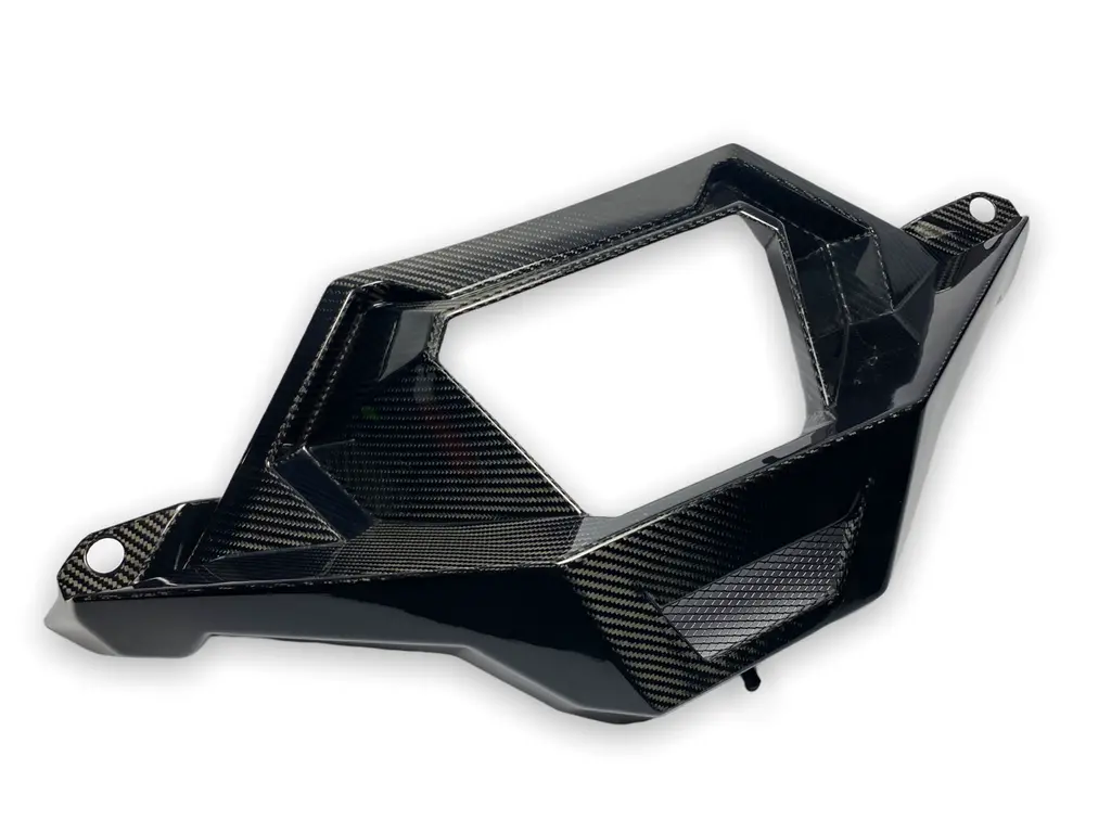 Fourwerx 20+ Polaris Rzr Pro R ( Only ) - Carbon Fiber Exhaust Surround 1