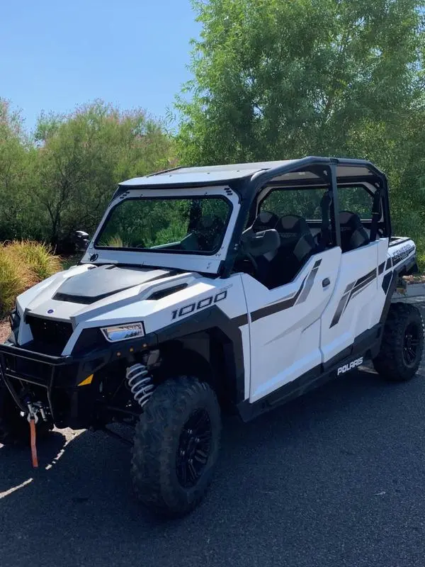 Dirt Warrior Accessories Polaris General Front Windshield 2017+ 1