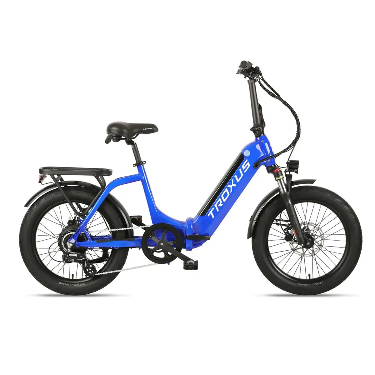 Troxus Lynx E-Bike, Folding, 500 Watts, Blue 1